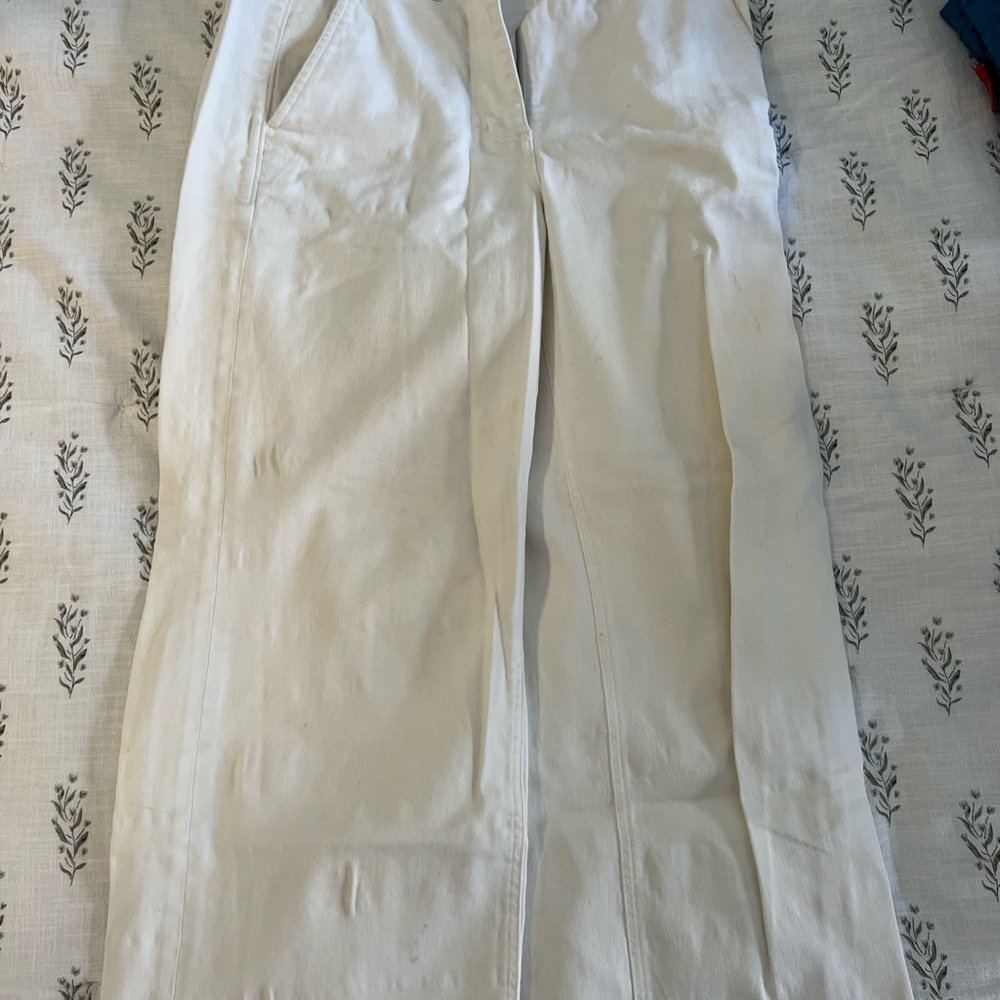 Everlane Cream Skirt